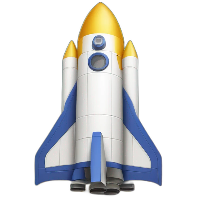 Rakete lachend emoji