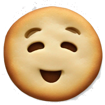 Pillsbury dough cookie emoji