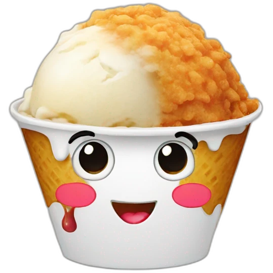 fried-ice-cream emoji