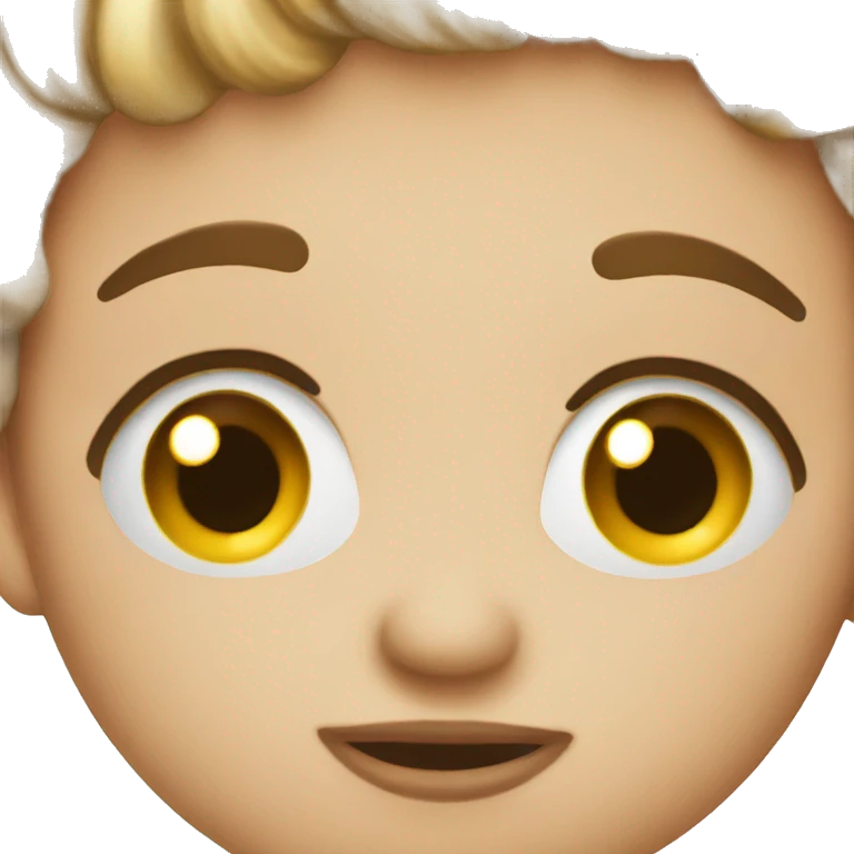 Sweet kiss emoji