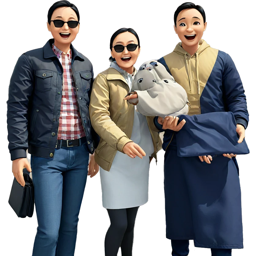 boys having fun outdoors emoji