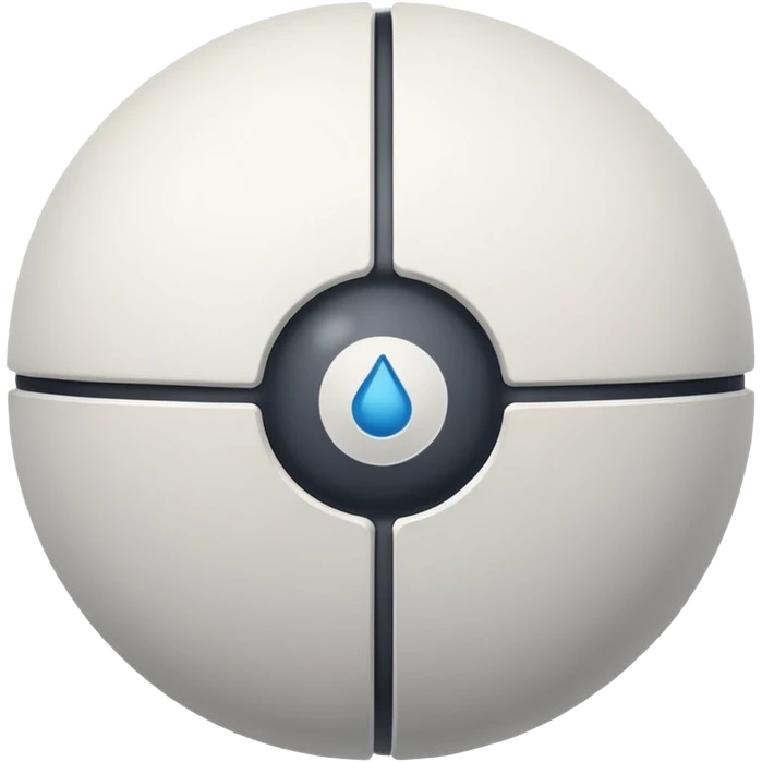 Pull ball with MB in the circle in on it emoji