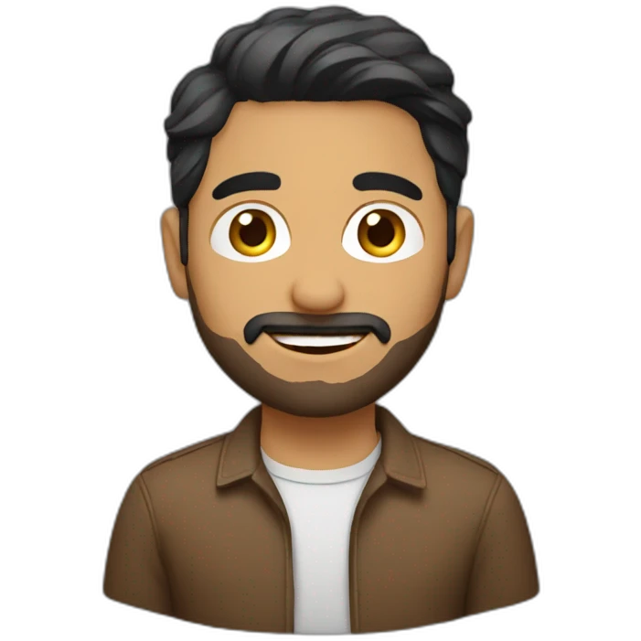 Brown Pakistani Video Editor  emoji