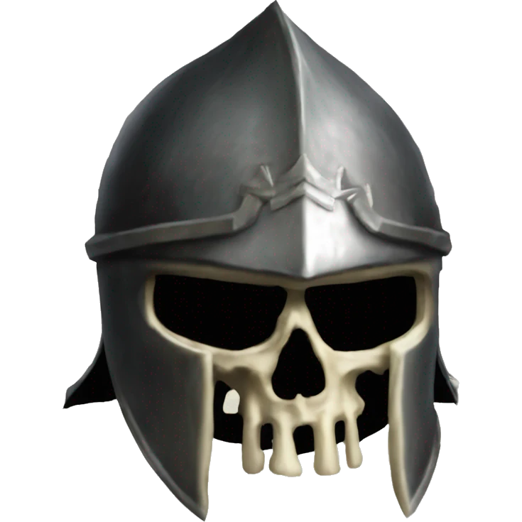 Skull-shaped Helmet DarkSouls emoji