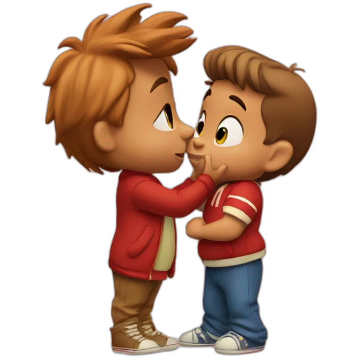 ste ellis making out with alvin the chipmunk emoji