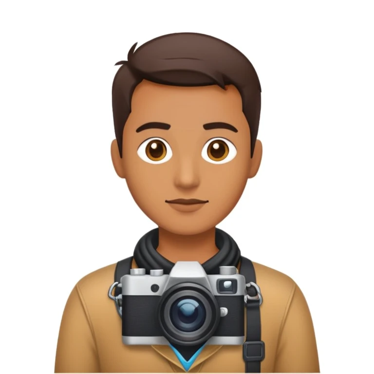 A web developper with a camera  emoji