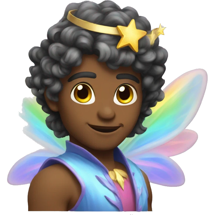 Gay fairy magic emoji