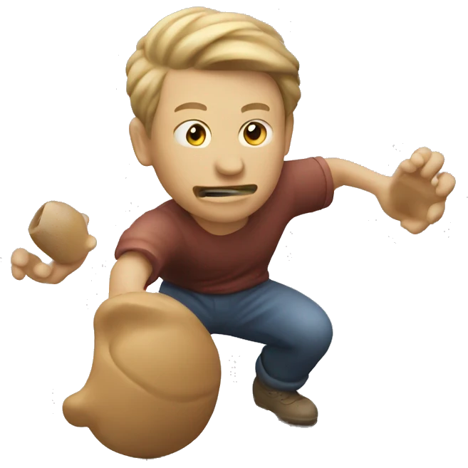 throwing ceramic emoji