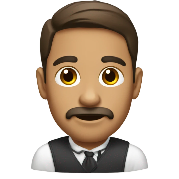 Pelón tomando café  emoji