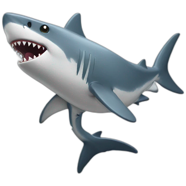 dancing shark emoji