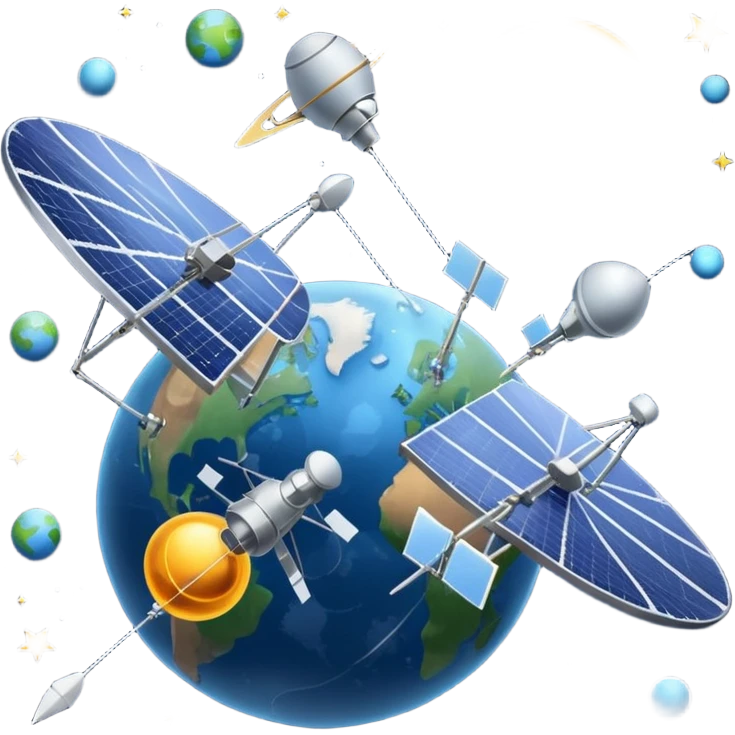 Space satalites emoji