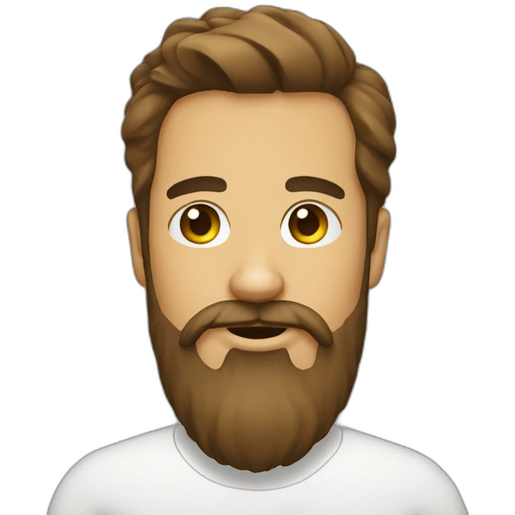 beard goatee emoji