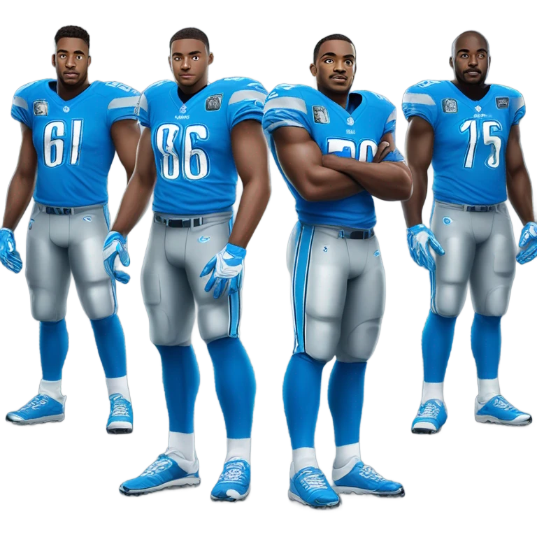 Detroit lions emoji
