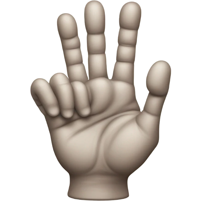 Thing hand emoji