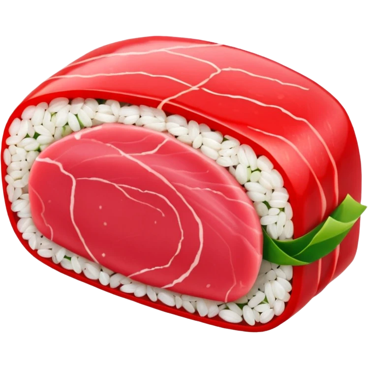 Tuna sushi emoji