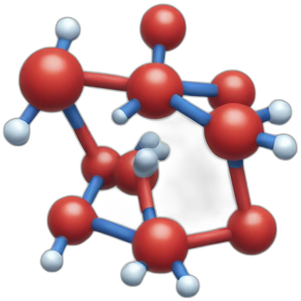 molecule structure of cortisol emoji
