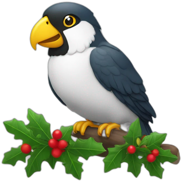 LORO navideño emoji