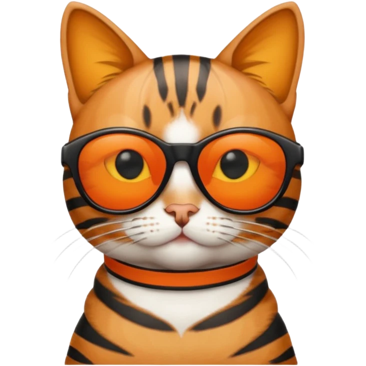 Cat wearing sunglasses emoji