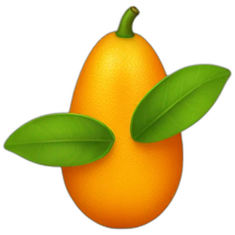 kumquat emoji