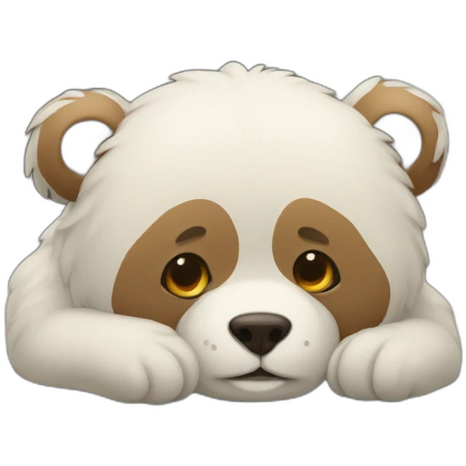 Ours avec choqué emoji