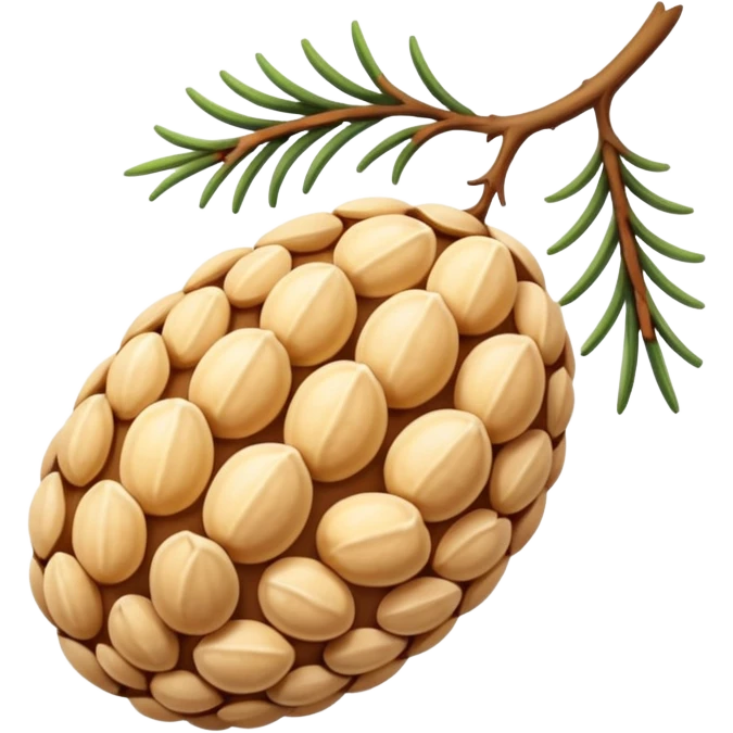 one pine nut emoji