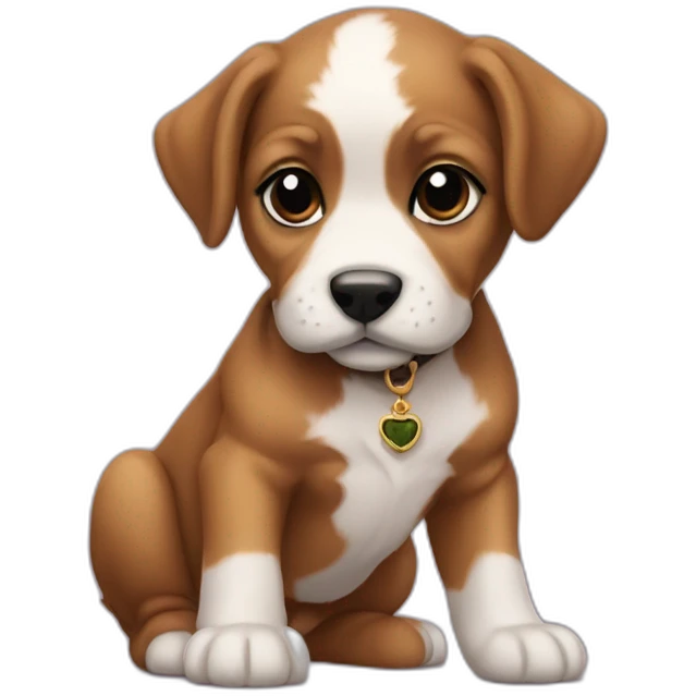 royal bourbon puppy emoji