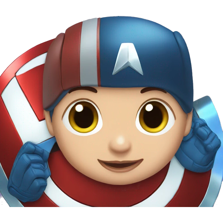 Baby captain america emoji