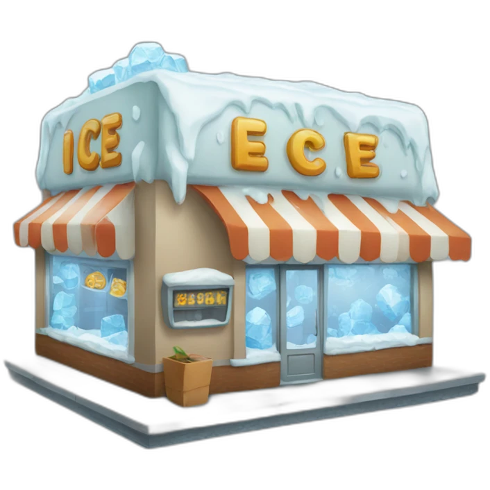 ICE SHOP emoji