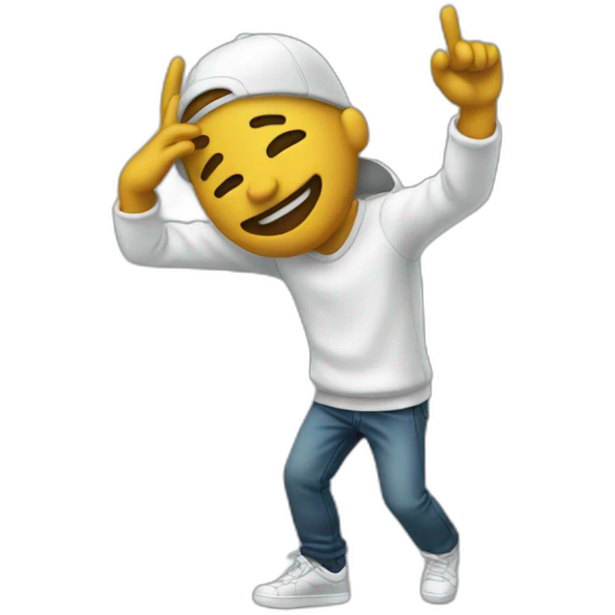 Dabbing emoji