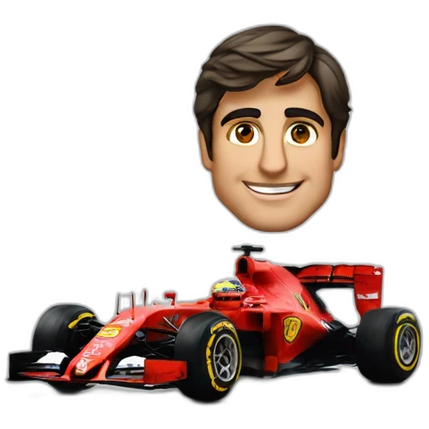 carlos sainz junior ferrari emoji