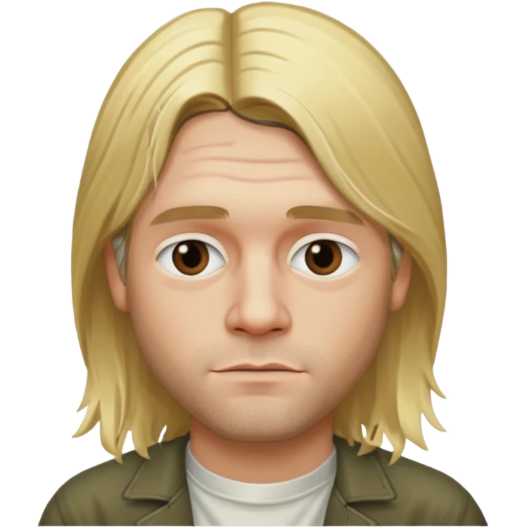Kurt cobain  emoji