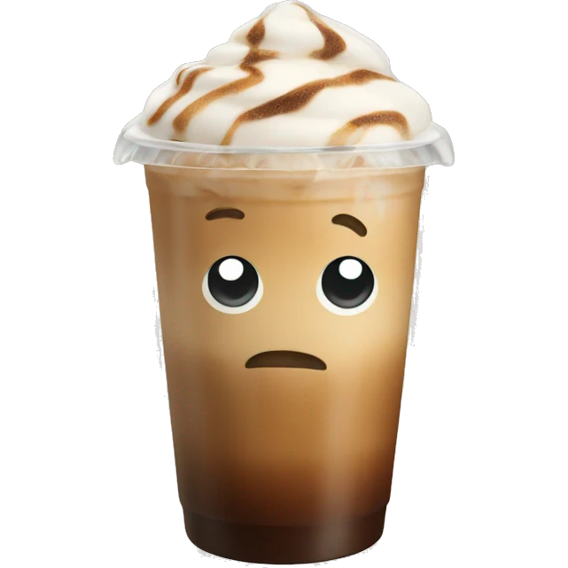 iced latte emoji