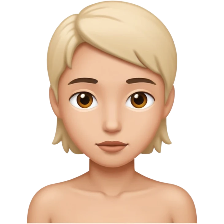 Naked  emoji