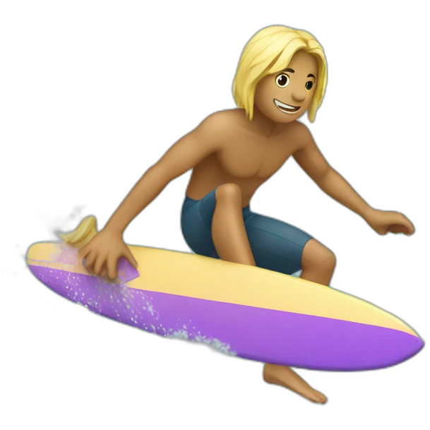 sea and surfer emoji