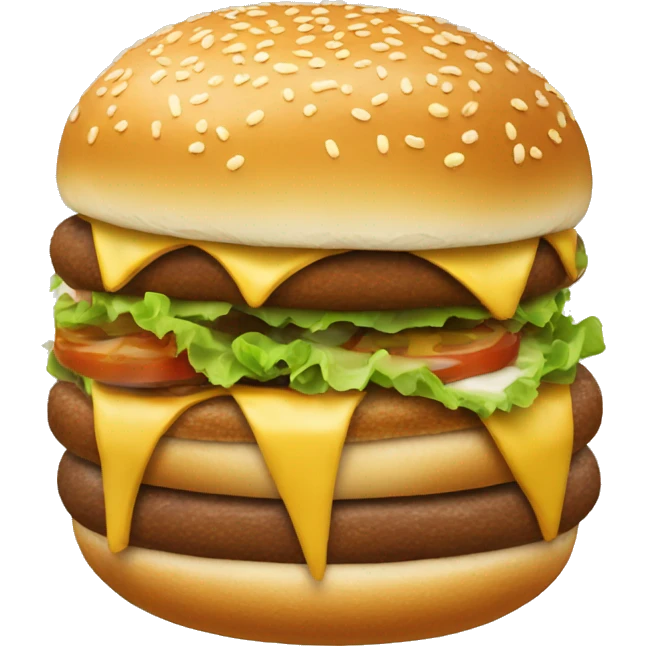 hamburger ve simit emoji