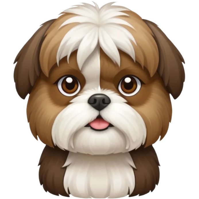haircut shih tzu emoji