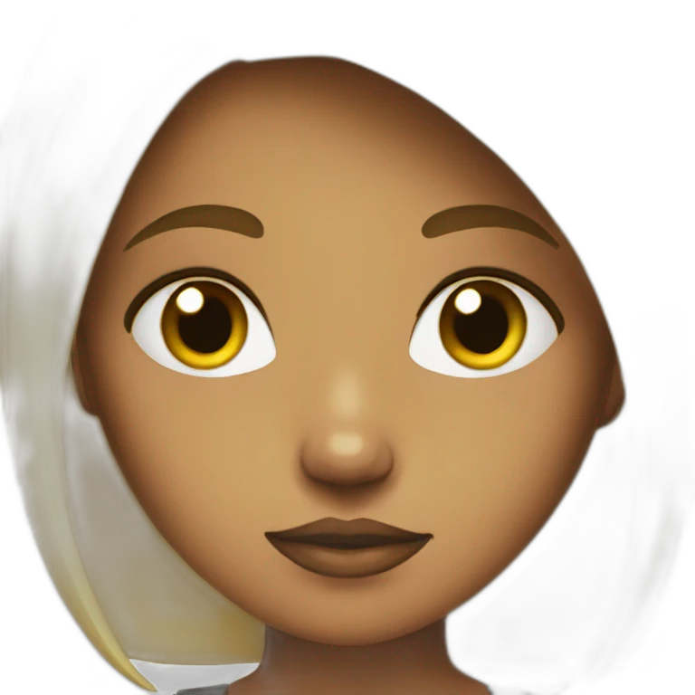 Baddie girl emoji