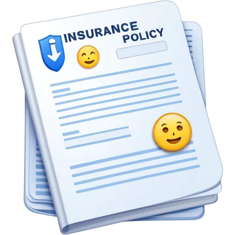 insurance policy emoji