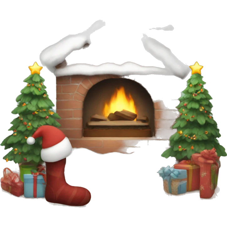 cozy christmas emoji