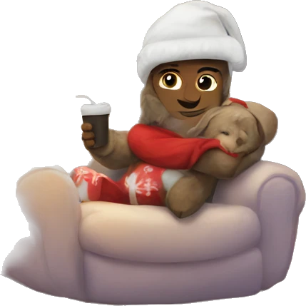 Christmas cozy  emoji