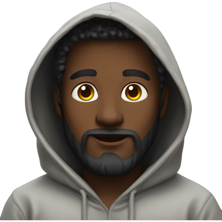 God wearing hoodie emoji