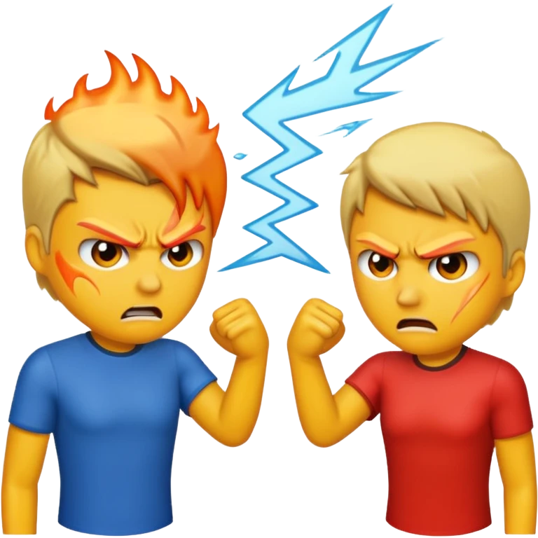 Heated rivalry emoji