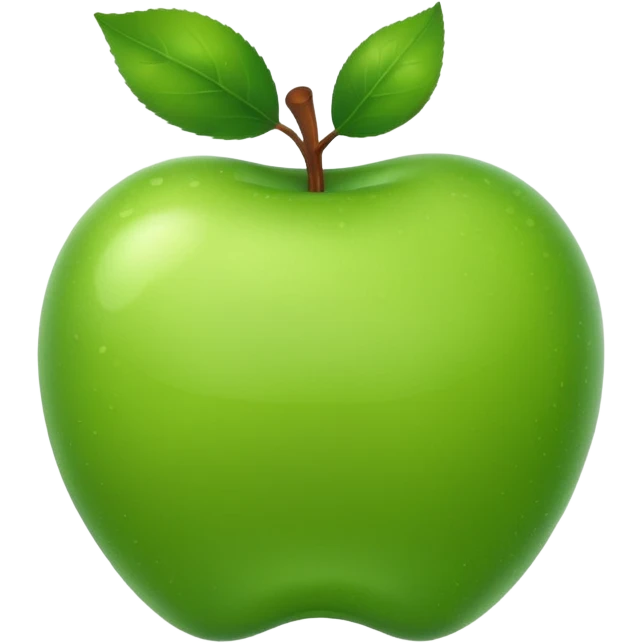 green apples emoji