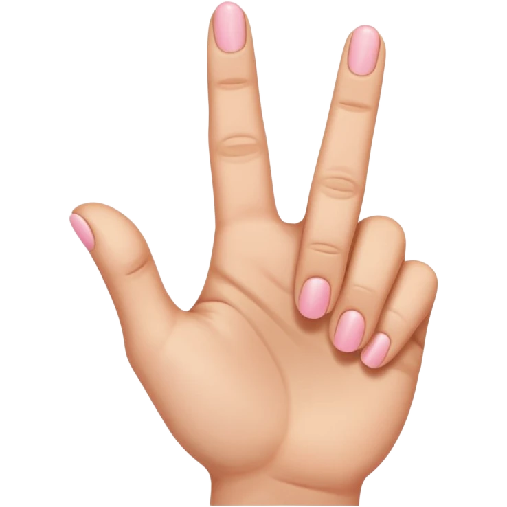 Like the middle finger flipping off emoji but with the pinky finger only (pinky finger flipping off) only the pinky finger sticking up emoji