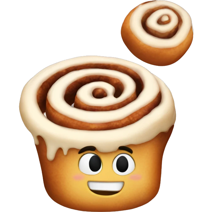 Cinnamon roll emoji