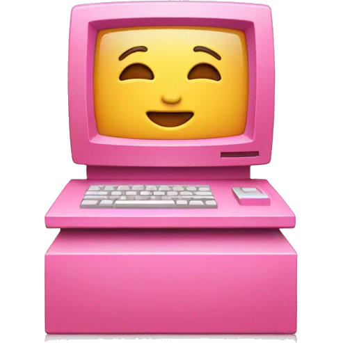 pink original macintosh emoji