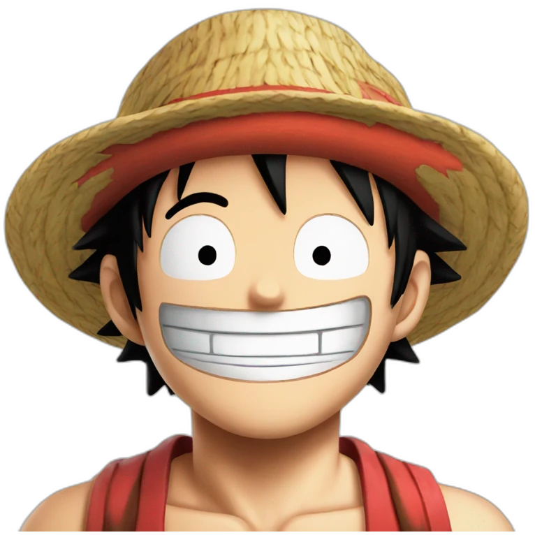One piece luffy emoji
