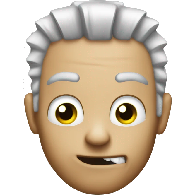 punk with pece hand emoji