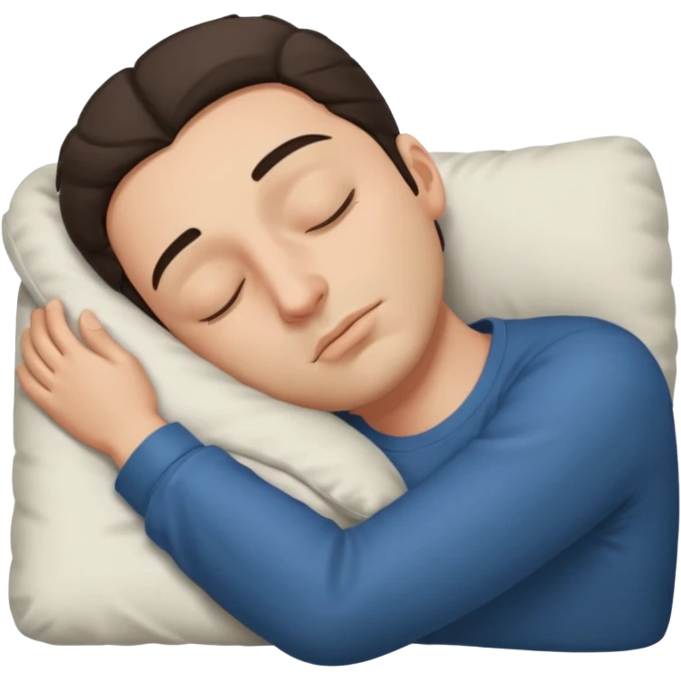 Guy Taking short nap icon emoji