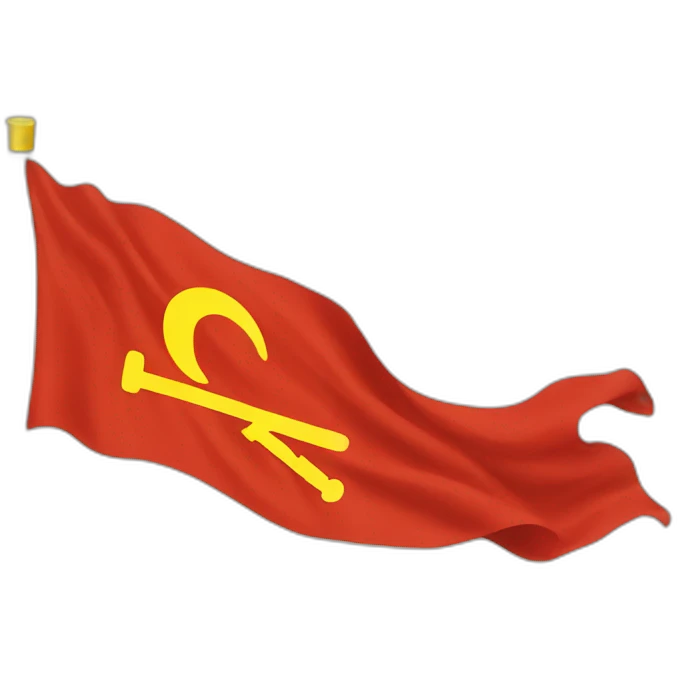 diesel flag Soviet Union emoji